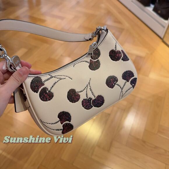 Coach Teri Mini Crossbody Bag With Cherry Print CCZ23 - Picture 3 of 7